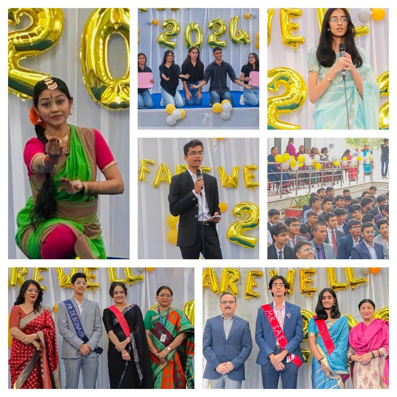 glimpses SAS Bopal Farewell 2023-24